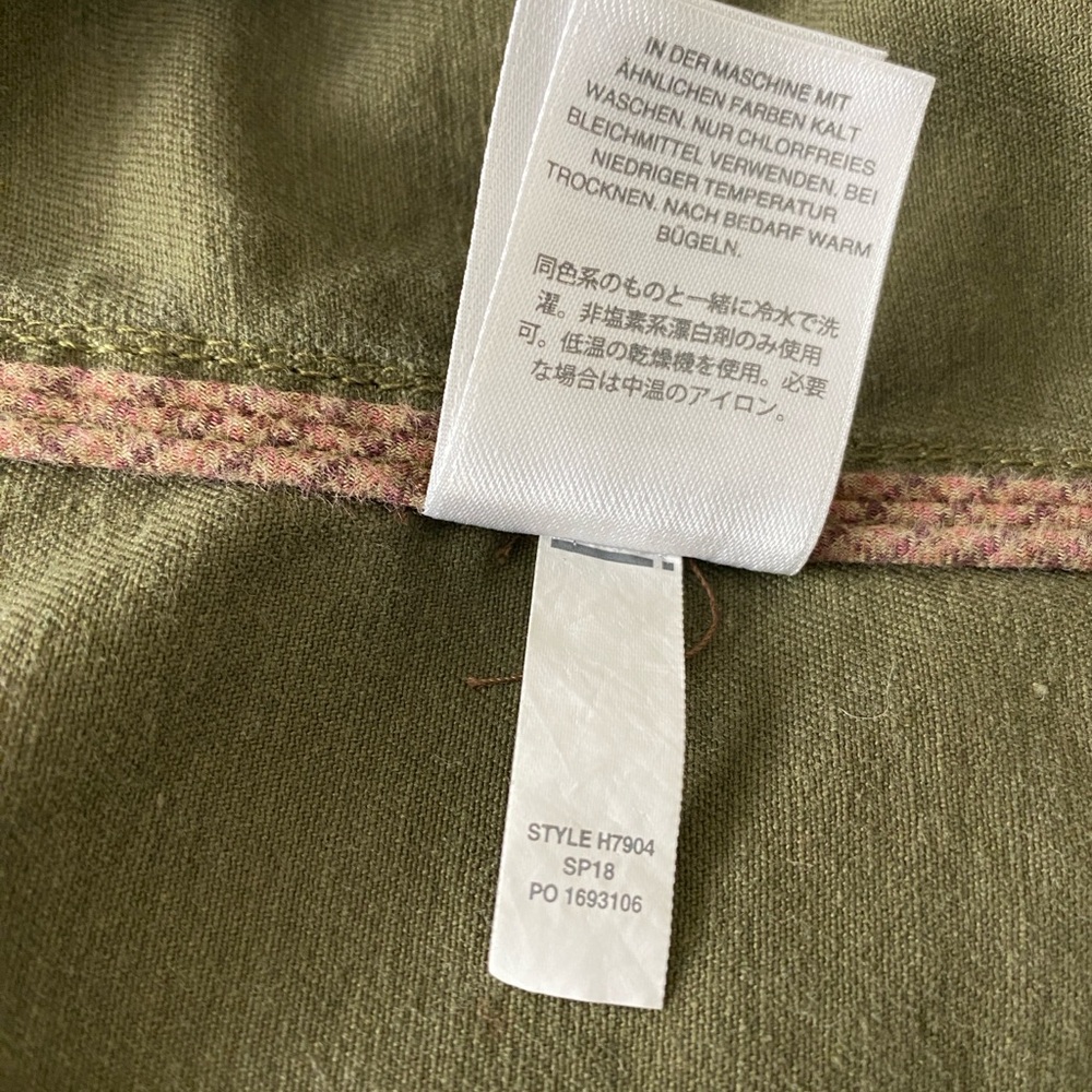J.Crew Olive Jacket with Gold Zipper - Picture 10 of 14